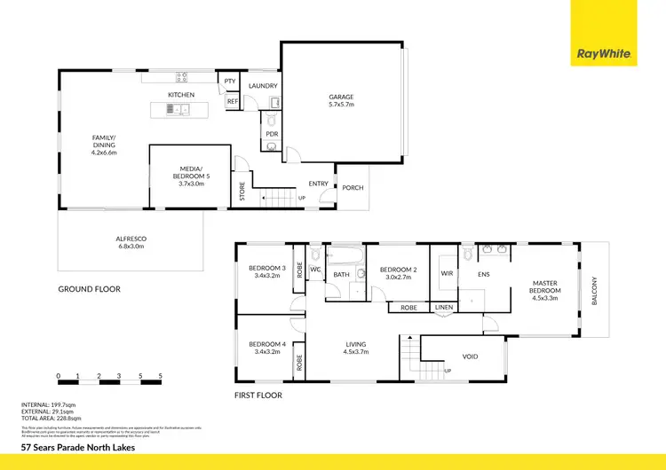 Floorplan of Homely house listing, 57 Sears Parade, North Lakes QLD 4509