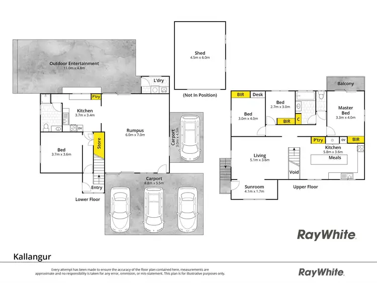 Floorplan of Homely house listing, 21 Sheaves Road, Kallangur QLD 4503