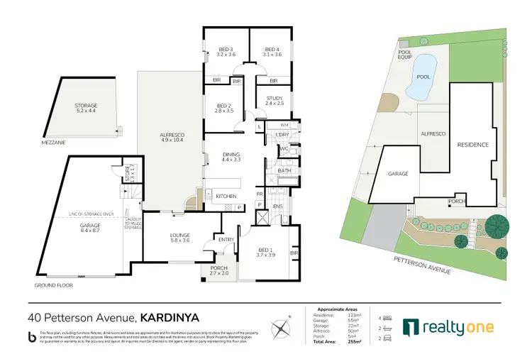 Floorplan of Homely house listing, 40 Petterson Avenue, Kardinya WA 6163