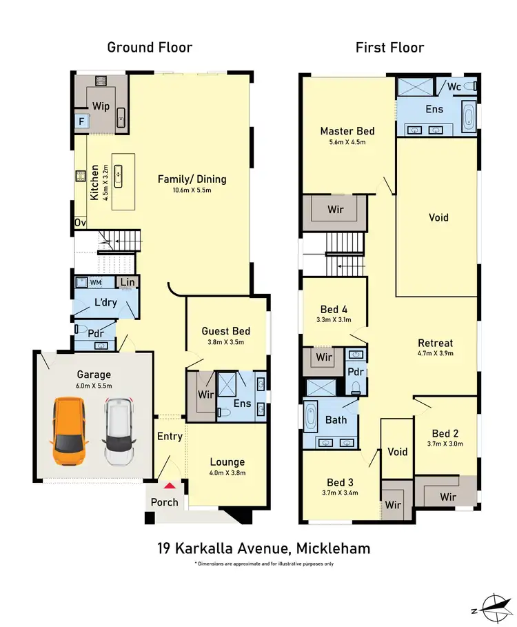 Floorplan of Homely house listing, 19 Karkalla Avenue, Mickleham VIC 3064