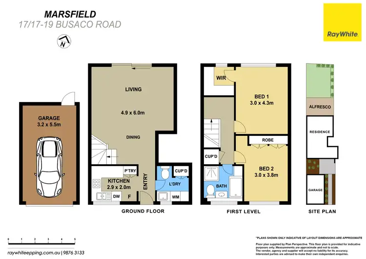 Floorplan of Homely townhouse listing, 17/17-19 Busaco Road, Marsfield NSW 2122