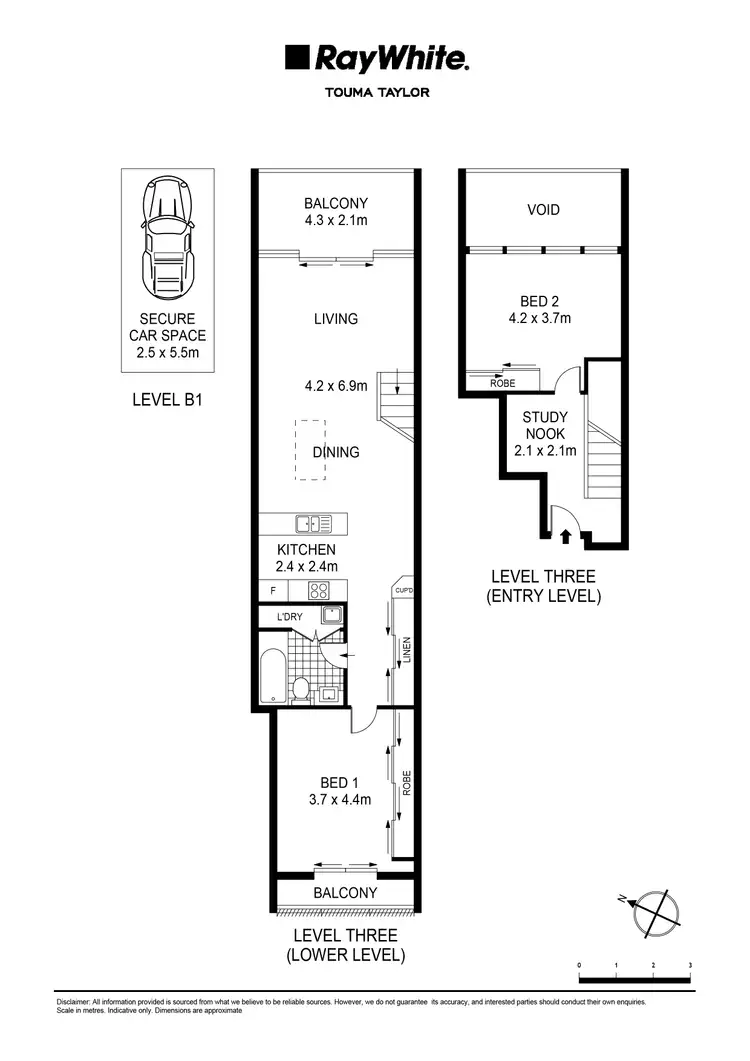 Floorplan of Homely apartment listing, B315/222 Botany Road, Alexandria NSW 2015