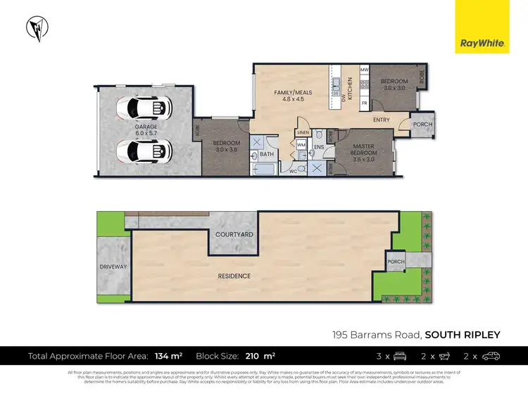 Floorplan of Homely house listing, 195 Barrams Road, South Ripley QLD 4306