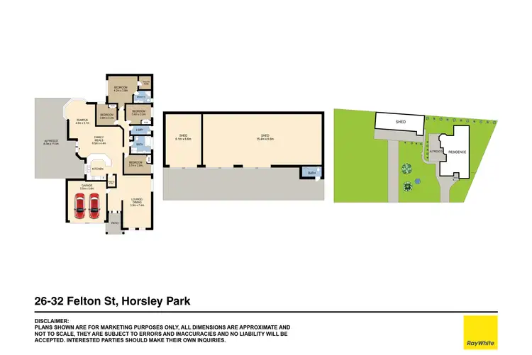 Floorplan of Homely house listing, 26-32 Felton Street, Horsley Park NSW 2175