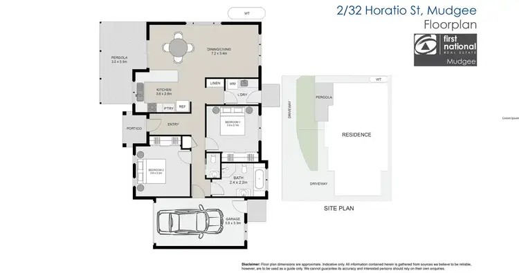 Floorplan of Homely house listing, 2/32 Horatio Street, Mudgee NSW 2850