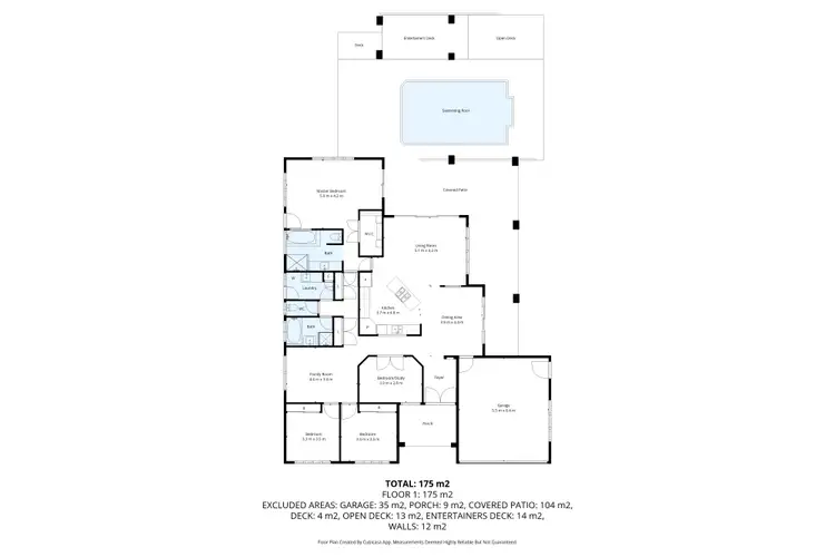 Floorplan of Homely house listing, 37 Riviera Circuit, Kirwan QLD 4817