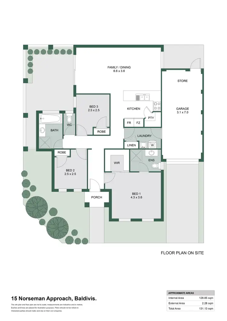 Floorplan of Homely house listing, 15 Norseman Approach, Baldivis WA 6171