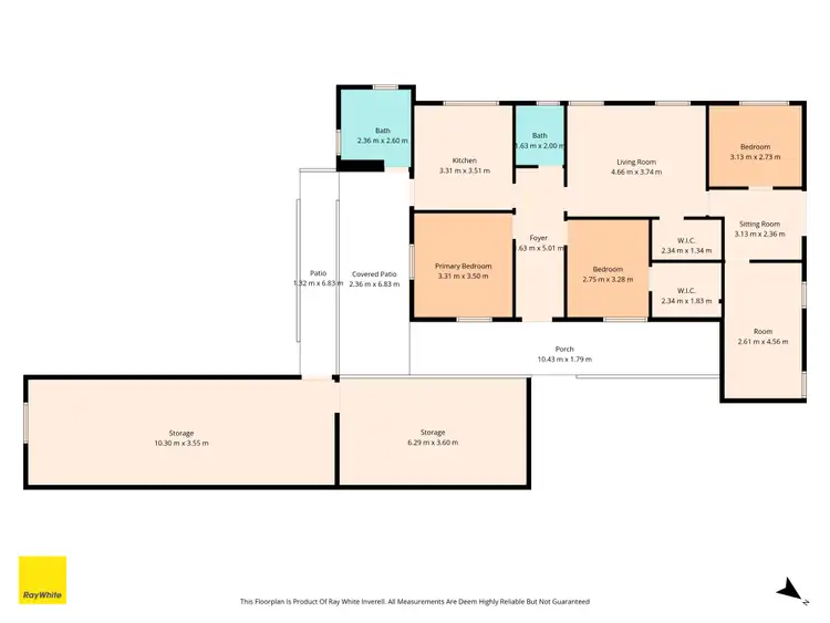 Floorplan of Homely house listing, 81 Brae Street, Inverell NSW 2360