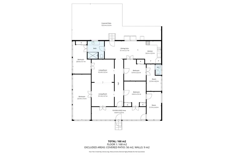 Floorplan of Homely house listing, 8 Springfield Street, Yabulu QLD 4818
