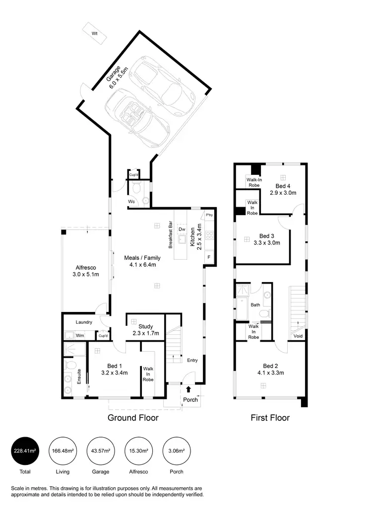 Floorplan of Homely house listing, 46 Hambledon Road, Campbelltown SA 5074