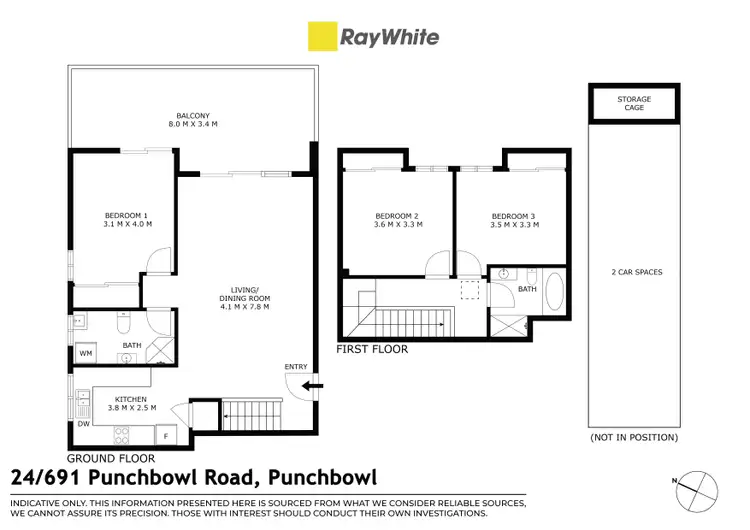 Floorplan of Homely apartment listing, 24/691 Punchbowl Road, Punchbowl NSW 2196