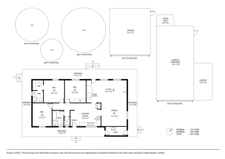 Floorplan of Homely house listing, 1913 Torrens Valley Road, Mount Pleasant SA 5235