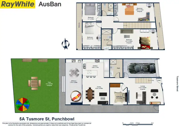 Floorplan of Homely house listing, 5A Tusmore Street, Punchbowl NSW 2196