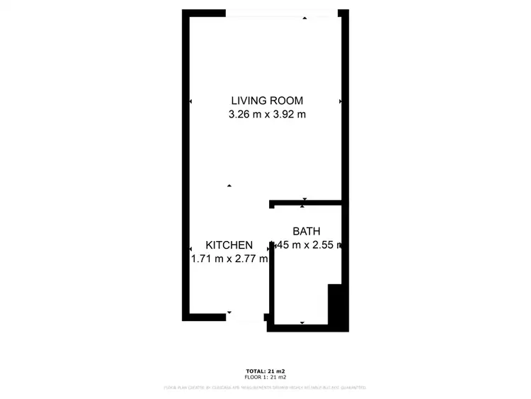 Floorplan of Homely unit listing, 20/9 Fisher Street, West Gladstone QLD 4680