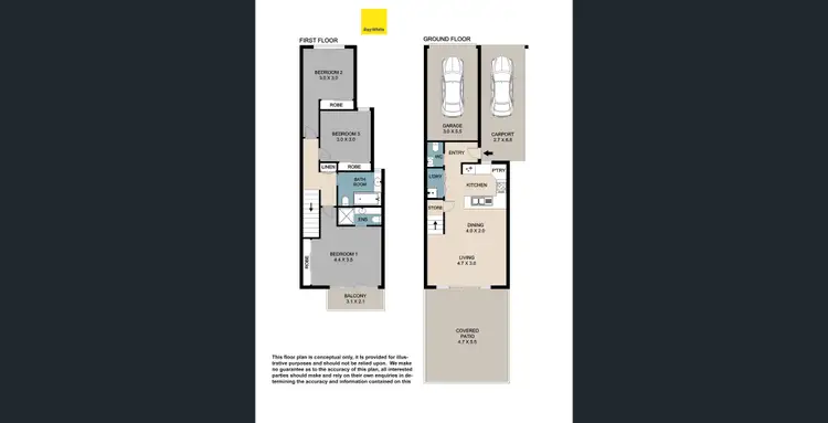 Floorplan of Homely unit listing, 3/43 Dalton Drive, Maroochydore QLD 4558