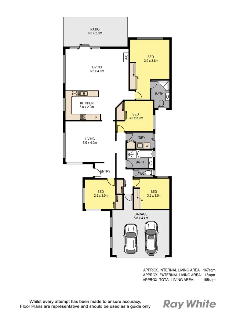 Floorplan of Homely house listing, 124 Aldea Circuit, Bracken Ridge QLD 4017