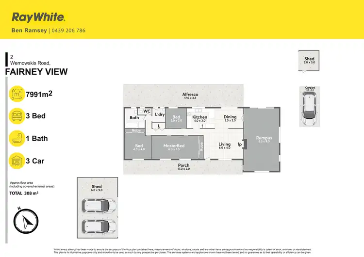 Floorplan of Homely house listing, 2 Wernowskis Road, Fairney View QLD 4306