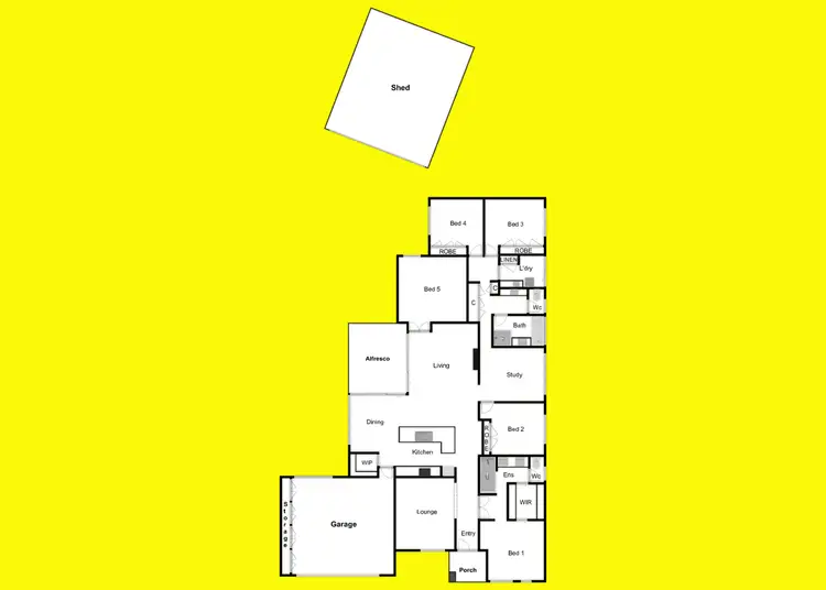Floorplan of Homely house listing, 13 John Monash Boulevard, Mildura VIC 3500