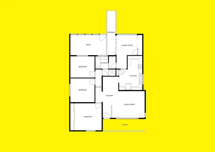 Floorplan of Homely house listing, 65 Avocado Street, Mildura VIC 3500