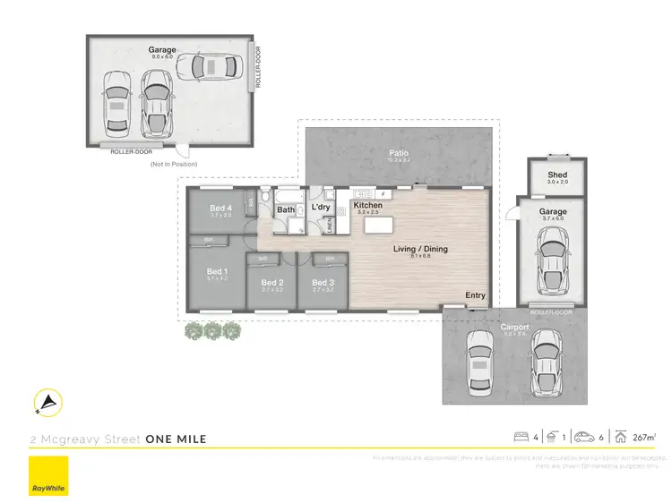 Floorplan of Homely house listing, 2 McGreavy Street, One Mile QLD 4305