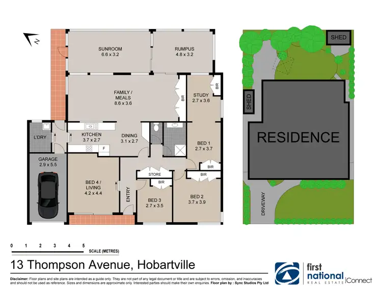 Floorplan of Homely house listing, 13 Thompson Avenue, Hobartville NSW 2753