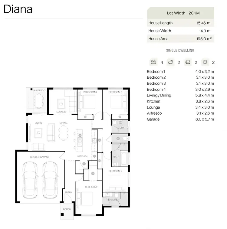 Floorplan of Homely house listing, Address available on request