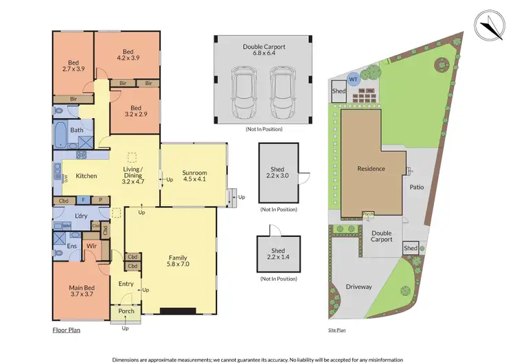 Floorplan of Homely house listing, 4 The Close, Scoresby VIC 3179