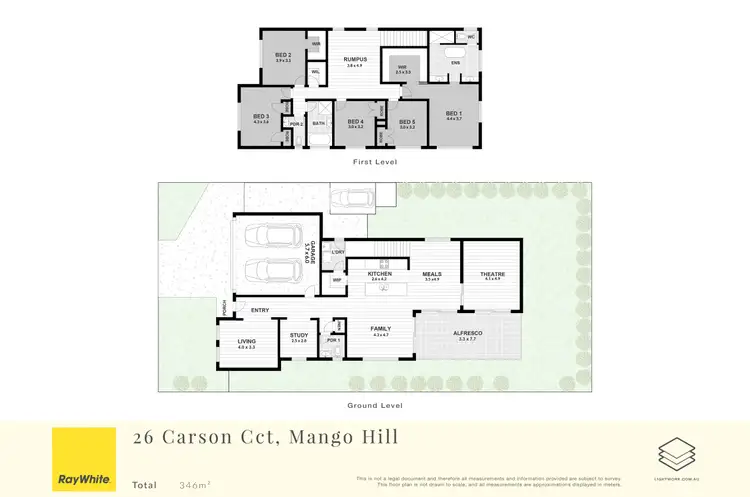 Floorplan of Homely house listing, 26 Carson Circuit, Mango Hill QLD 4509