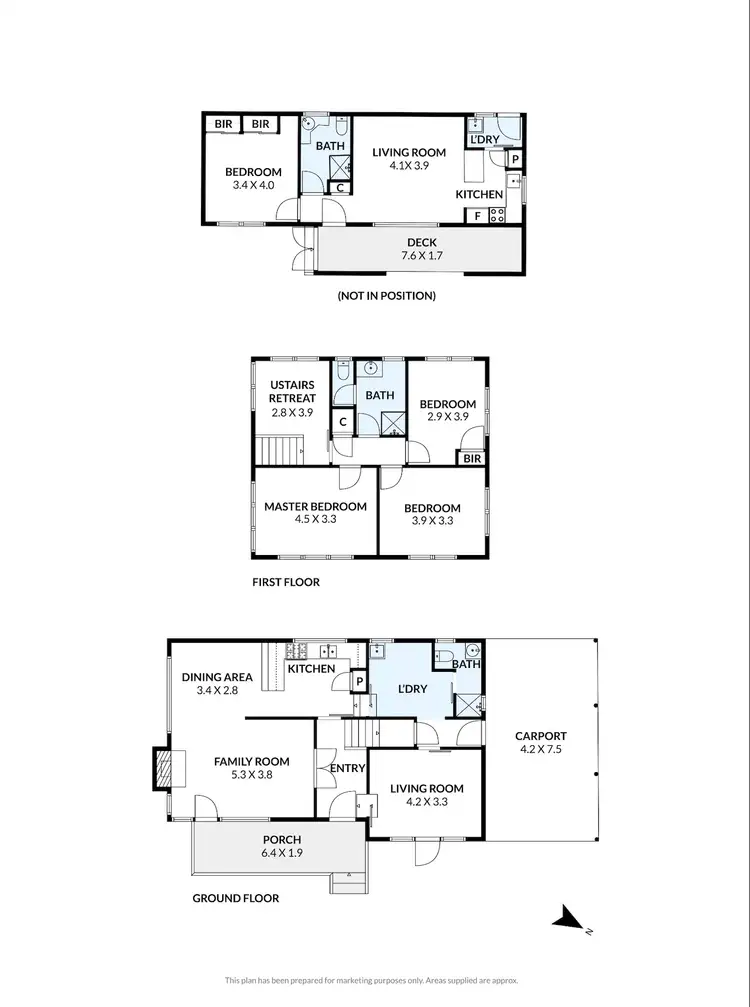 Floorplan of Homely house listing, 25 Arabin Street, Keilor VIC 3036