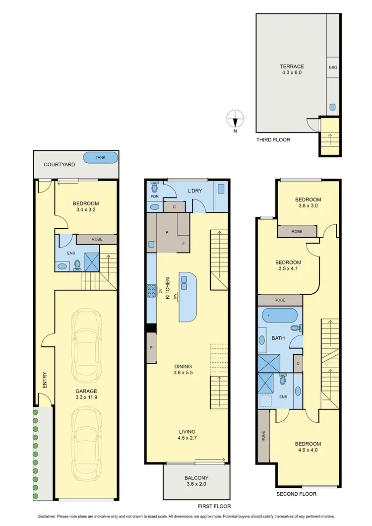 Floorplan of Homely house listing, 14D Mciver Street, Brunswick VIC 3056