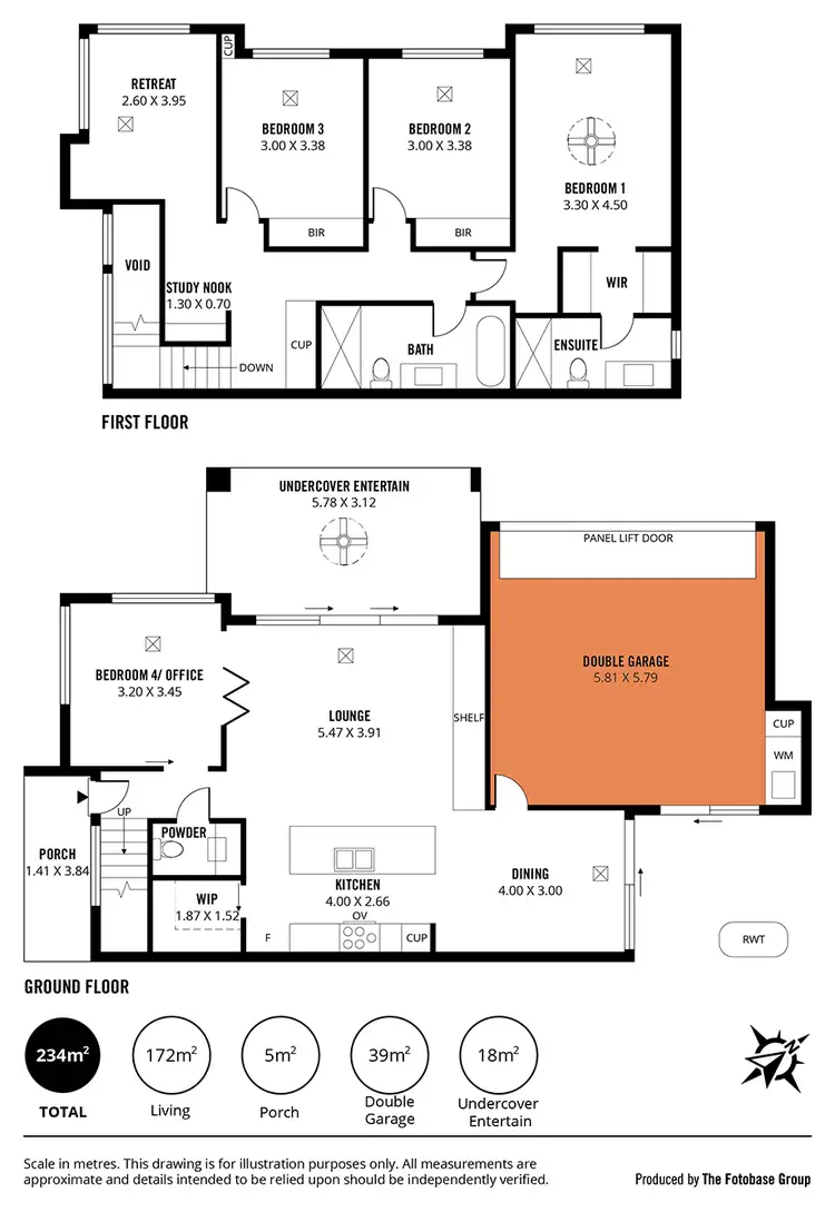 Floorplan of Homely house listing, 51C James Street, Campbelltown SA 5074