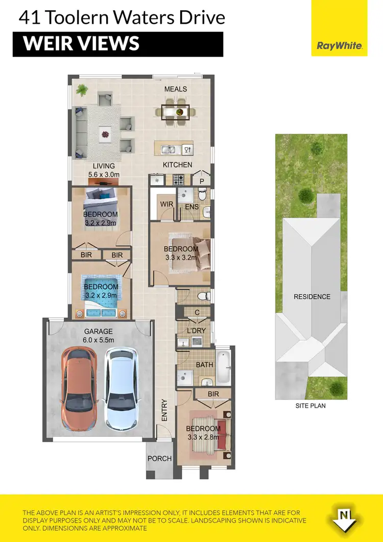 Floorplan of Homely house listing, 41 Toolern Waters Drive, Weir Views VIC 3338