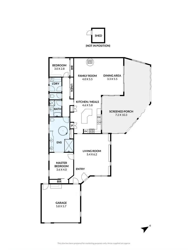 Floorplan of Homely house listing, 21 Gunsynd Court, Keilor Downs VIC 3038