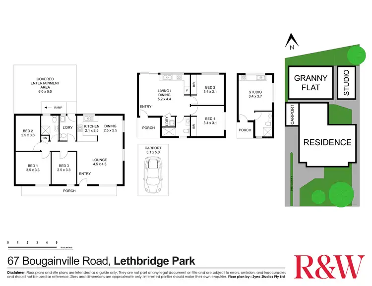 Floorplan of Homely house listing, 67 & 67A Bougainville Road, Lethbridge Park NSW 2770