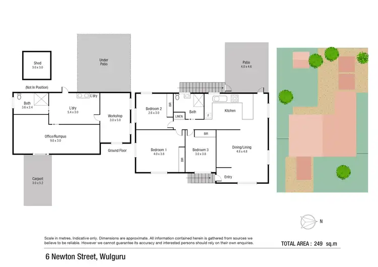 Floorplan of Homely house listing, 6 Newton Street, Wulguru QLD 4811