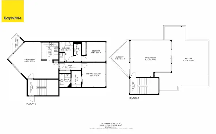 Floorplan of Homely apartment listing, 11/186 Ferny Avenue, Surfers Paradise QLD 4217