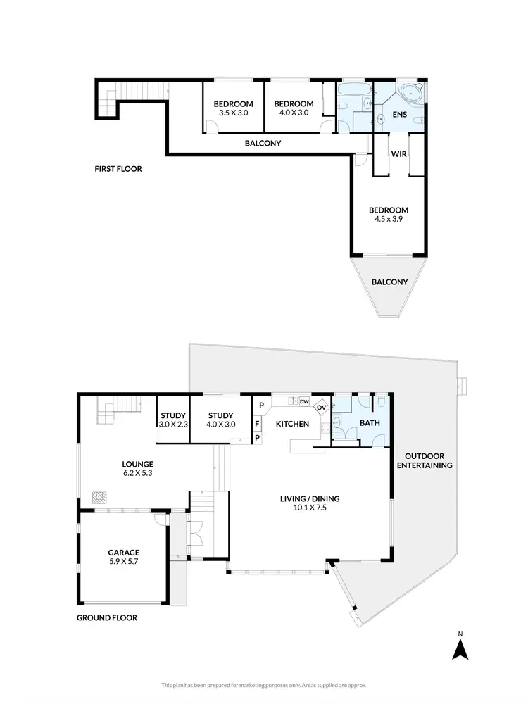 Floorplan of Homely house listing, 7 Harsburg Court, Taylors Lakes VIC 3038