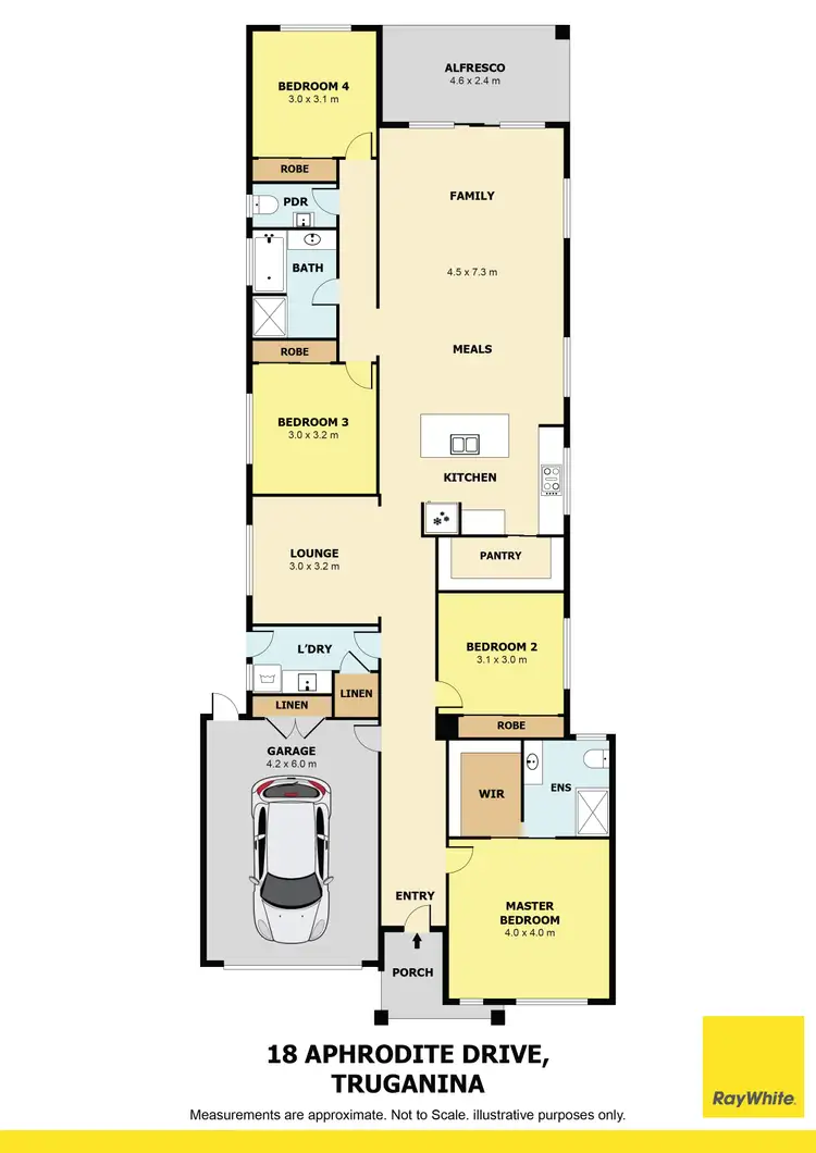 Floorplan of Homely house listing, 18 Aphrodite Drive, Truganina VIC 3029