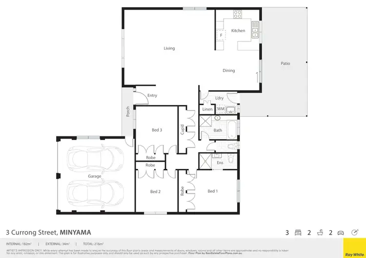 Floorplan of Homely house listing, 3 Currong Street, Minyama QLD 4575