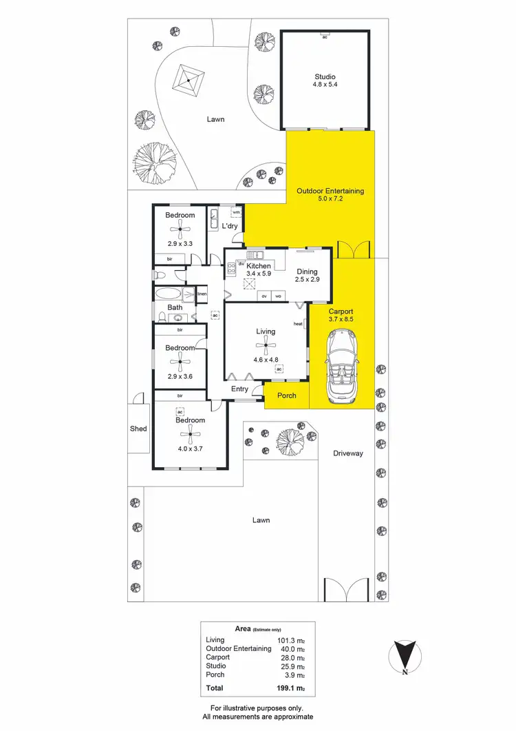 Floorplan of Homely house listing, 31a Glen Lossie Street, Woodville South SA 5011