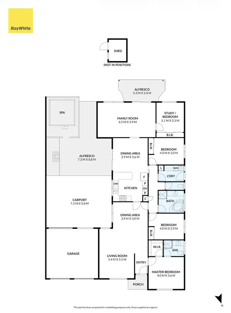 Floorplan of Homely house listing, 19 Bellbird Avenue, Taylors Lakes VIC 3038