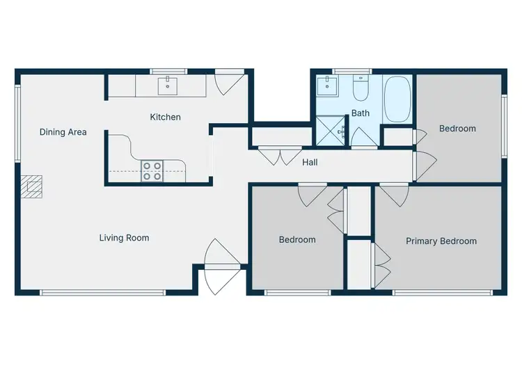 Floorplan of Homely house listing, 88 Urabatta Street, Inverell NSW 2360