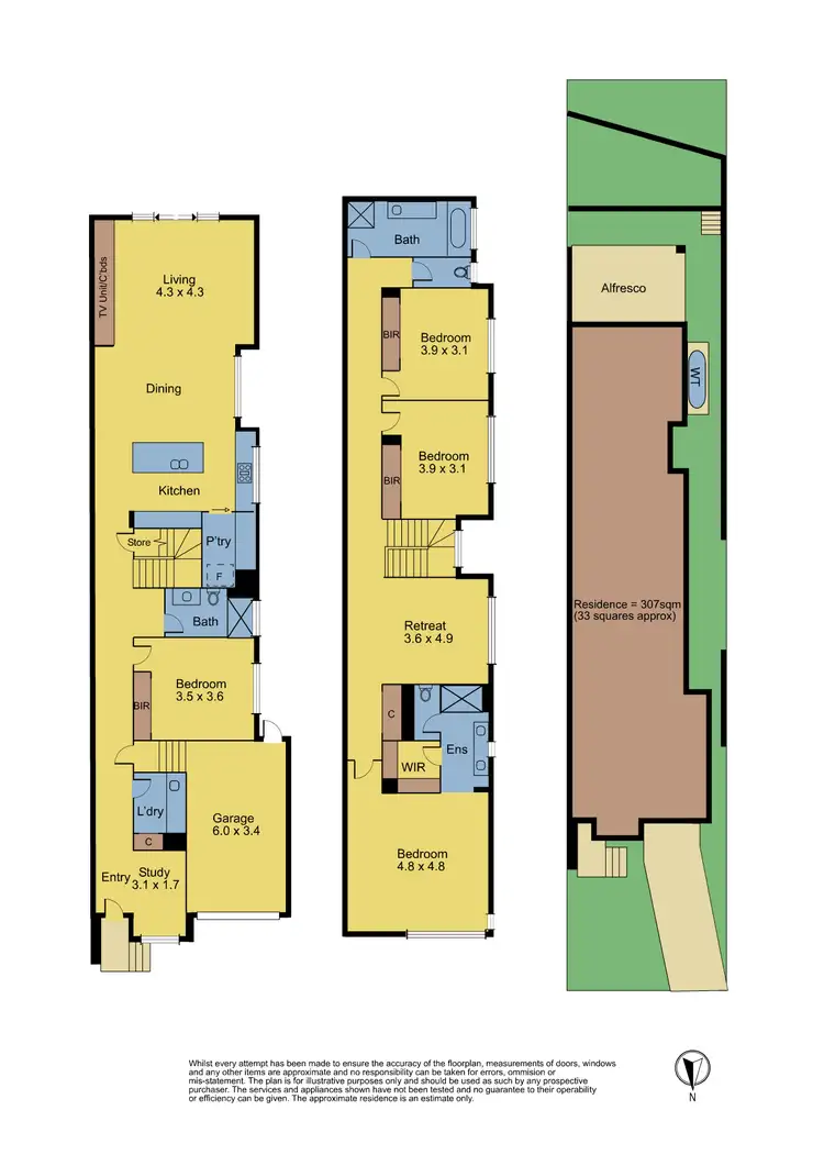 Floorplan of Homely house listing, 10A Harcourt Street, Blackburn North VIC 3130