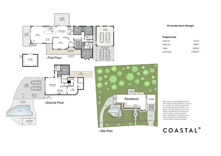 Floorplan of Homely house listing, 10 Lomatia Court, Bonogin QLD 4213