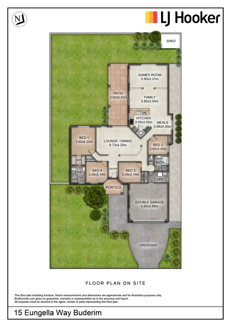 Floorplan of Homely house listing, 15 Eungella Way, Buderim QLD 4556