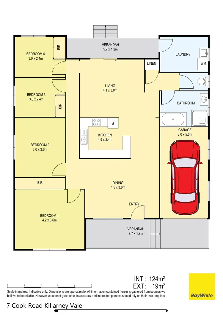 Floorplan of Homely house listing, 7 Cook Rd, Killarney Vale NSW 2261