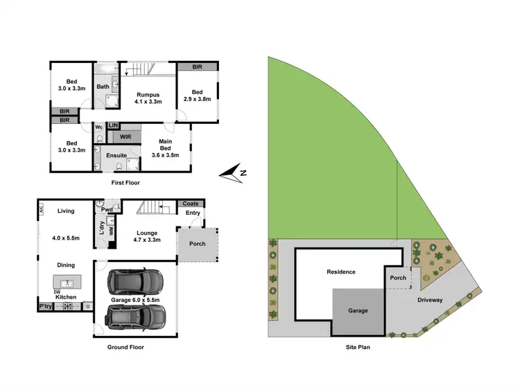 Floorplan of Homely house listing, 20-22 Koolah Drive, Lara VIC 3212