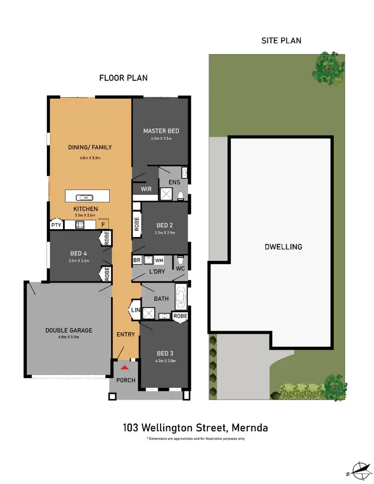 Floorplan of Homely house listing, 103 Wellington Street, Mernda VIC 3754