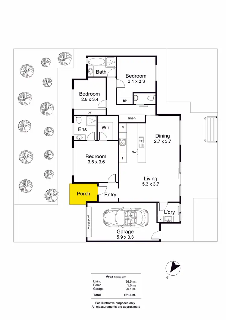 Floorplan of Homely house listing, 14 Walter Avenue, Mitchell Park SA 5043