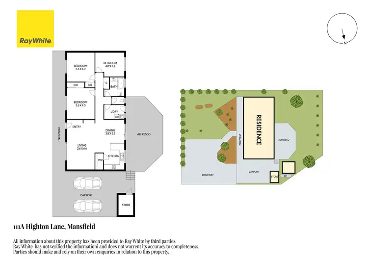 Floorplan of Homely house listing, 111A Highton Lane, Mansfield VIC 3722